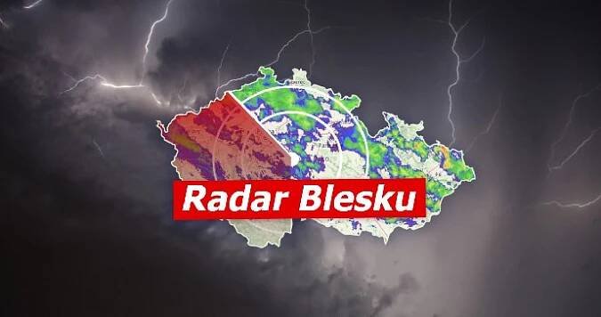 Sucho v Česku vystřídají bouřky. A vichr na Pardubicku lámal stromy, sledujte radar Blesku