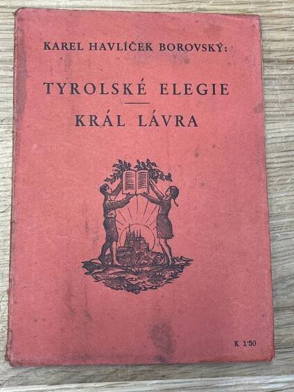 Kniha Tyrolské elegie - Král Lávra - Trh knih - online antikvariát