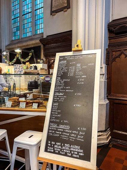 Host Café: A Beautiful Café in a Church