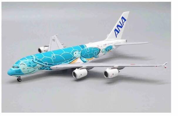 JC Wings - Airbus A380-800, 'JA382A‘ ANA - All Nippon Airways 'Flying Honu Kai' (with antenna)