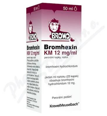 Bromhexin KM 12mg/ml por.gtt.sol.50ml
