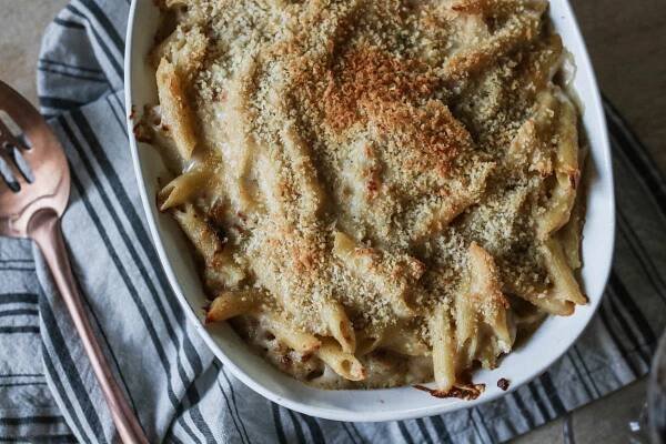 cauliflower mac and cheese - Abigail Albers