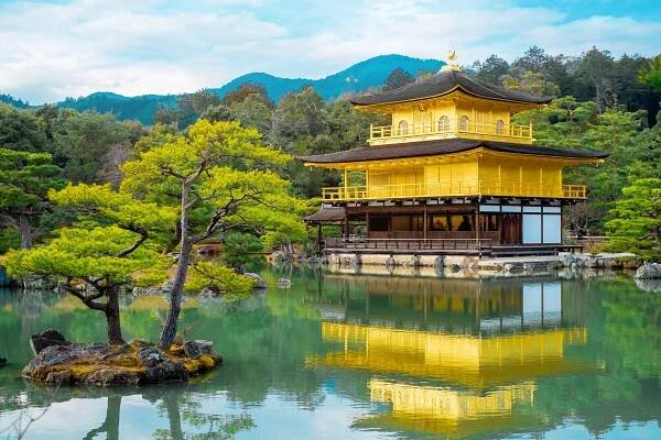 Buddhist Temple in Kyoto, Japan