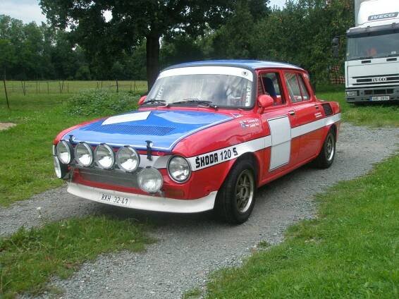 Škoda 120S - přestavba :: JCH Rallye Team