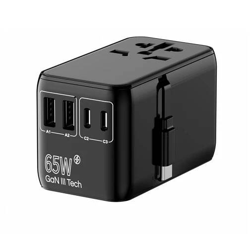 CROSSIO ChargeMe Adapter PLUS PD65W 2A+3C GaN III