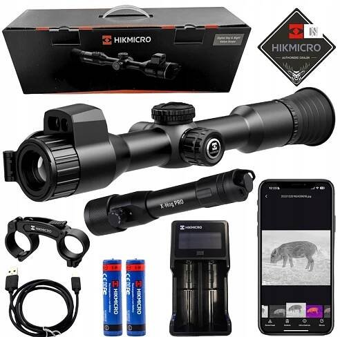 Noční vidění Hikmicro Alpex A40EL 4K Lite LRF + X-Hog Pro 3v1