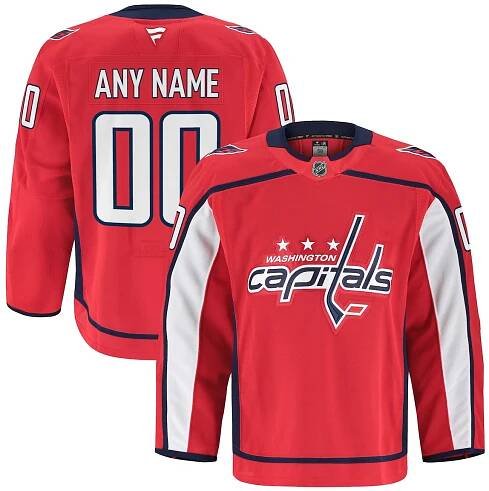 Men's Washington Capitals Fanatics Red Home Authentic Pro Custom Jersey