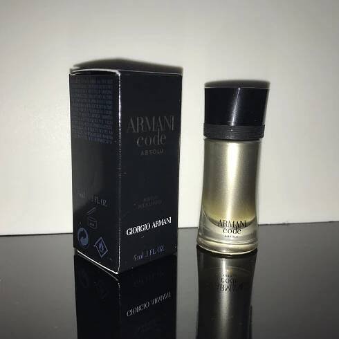 Armani Code Absolu pour Homme čistý parfém 4 ml NOVINKA 2019