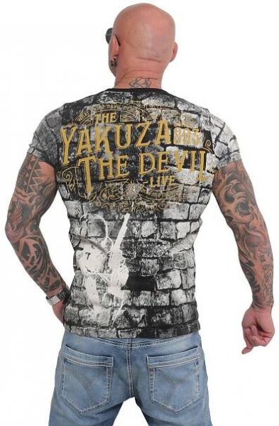 ZNAČKOVÉ PÁNSKÉ TRIKO YAKUZA vel.XL  - Pánské oblečení