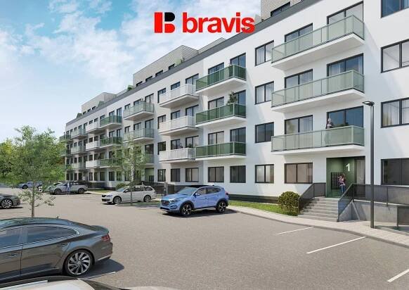 Prodej bytu 3+kk 77,5 m2 v novém projektu Zborovce, Blansko, sklep, balkon, možnost parkování. - BRAVIS REALITY, s.r.o.