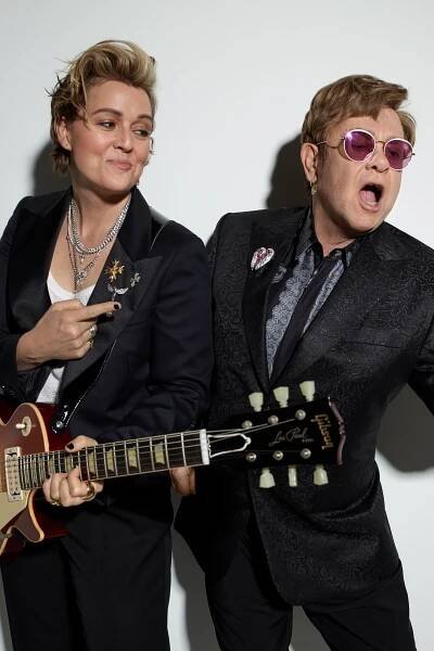 Elton John and Brandi Carlile Announce Album, Share New Song “Who Believes in Angels?”: Listen