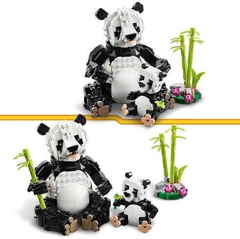 LEGO Creator 3 v 1 31165 Divoká zvířata: Pandí rodinka Číslo výrobku 31165