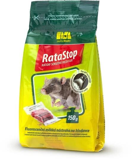 PAPÍRNA MOUDRÝ Měkká návnada na myši, krysy a potkany 150 g
