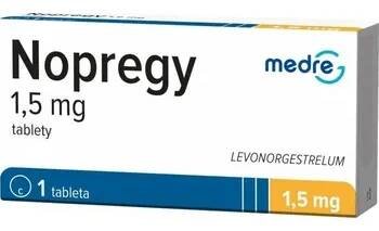 Lék Medreg Nopregy 1,5 mg 1 tableta