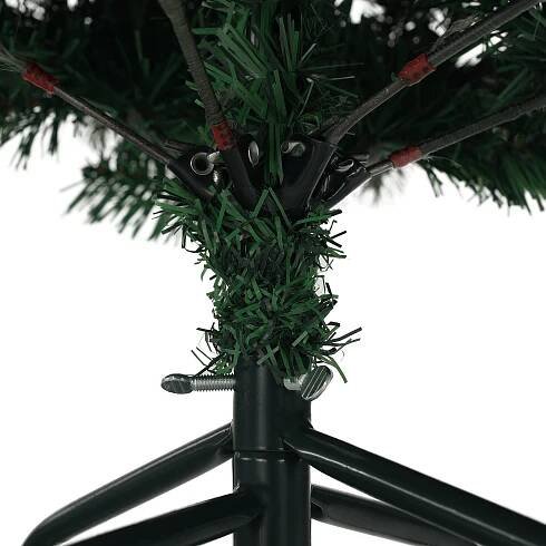 3D vánoční stromek, zelená, 120 cm, CHRISTMAS TYP 9