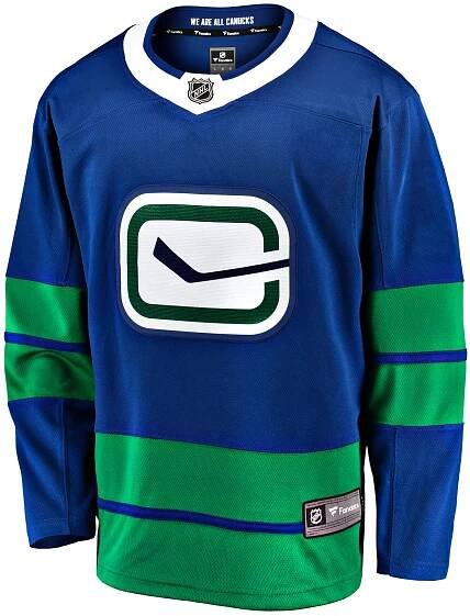 Dres Fanatics Breakaway Jersey NHL Vancouver Canucks domácí