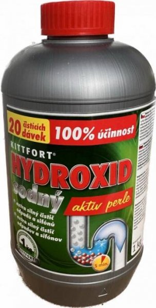 Labar Hydroxid sodný louh čistič odpadů 1 kg
