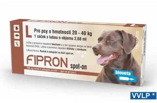 FIPRON spot on pro psy L 1 x 2,68 ml