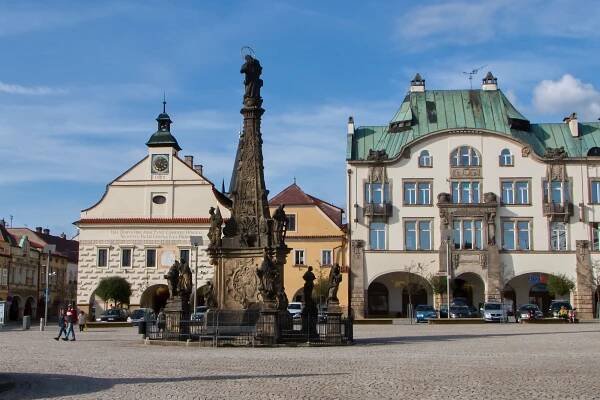 Fotografie - Mariánský, morový sloup, Dvůr Králové nad Labem, - 20.09.2019