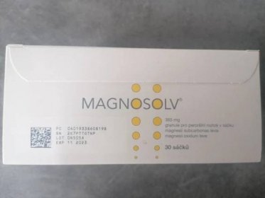 Magnosolv  - Lékárna a zdraví
