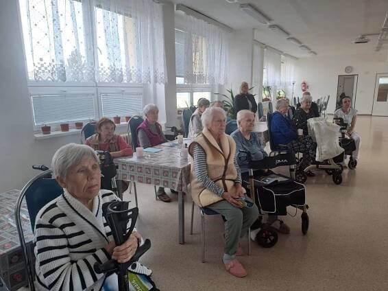 Domov pro seniory U Pramene Louny - Velikonoční vystoupení Církve Oáza