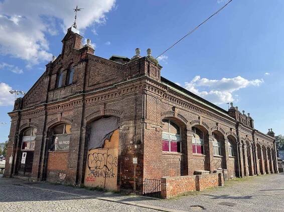Tržnice v Olomouci, září 2021
