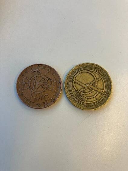10 Kč a 20 Kč Milénium, r. 2000 - Numismatika
