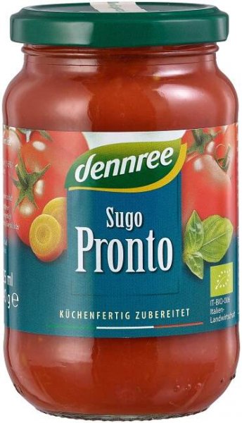 Omáčka rajčatová se zeleninou 340 g BIO   DENNREE