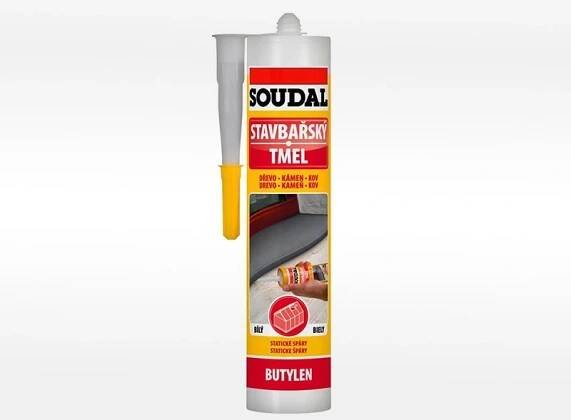 SOUDAL Stavbařský tmel 310g šedý