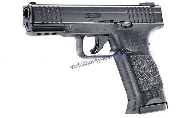 Pistole Umarex T4E TPM1 na gumové projektily.43