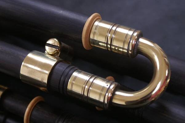 Bass Drone Detail - davidlim-uilleannpipes.com