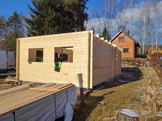 Dřevostavba chaty | ECOSTAVBY