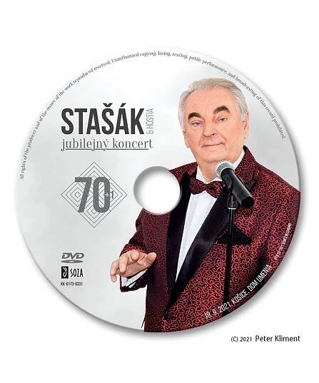 Peter Stašák a hostia: Jubilejný koncert (CD+DVD) - ModeRato