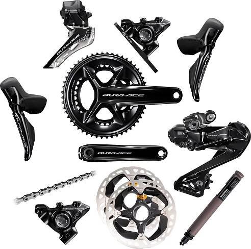 Shimano Dura Ace Di2 R9270 Disc 12s 50-34 172,5 mm