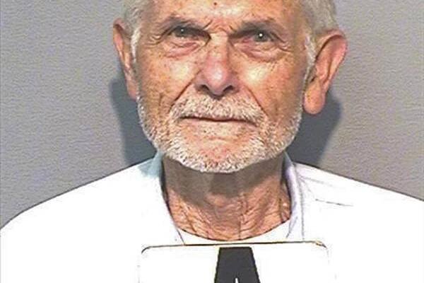 This March 23, 2018, photo, provided by the California Department of Corrections and Rehabilitation shows inmate Bruce Davis. A third consecutive California governor is blocking parole for the former follower of late cult leader Charles Manson, 50 years after the hippy "family" terrorized Southern California. Gov. Gavin Newsom on Friday, Nov. 15, 2019, reversed the sixth parole recommendation for Davis, now 77-years old, for the 1969 slayings of musician Gary Hinman and stuntman Donald "Shorty" Shea. (California Department of Corrections and Rehabilitation via AP)