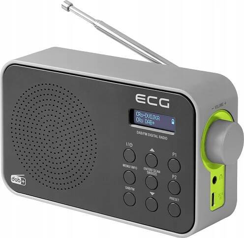 ECG RD 110 DAB Black Barva černá