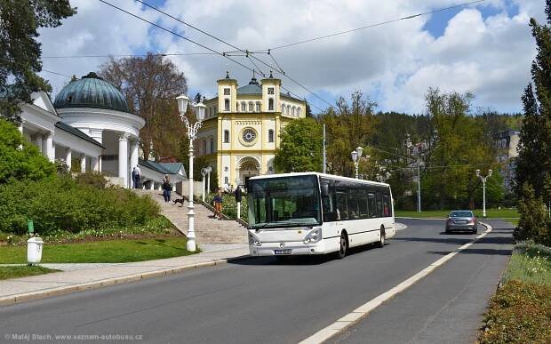 Fotografie Irisbus Citelis 12M 40/II (1K8 9938) MĚSTSKÁ DOPRAVA Mariánské Lázně