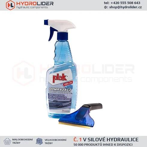 Plak rozmrazovač oken a zrcátek 750ml včetně škrabky s mosazným ostřím L:200