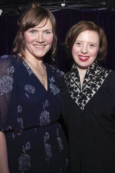 Jessica Hynes and Sarah Gordy