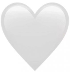 Bílé Srdce Emoji Kopírovat Vložit
