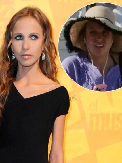 Allegra Versace ist kaum wiederzuerkennen.