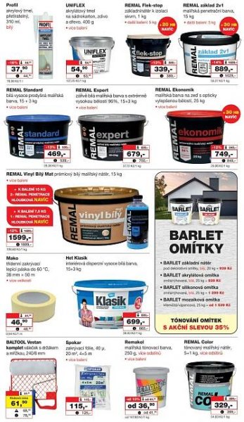Leták Barvy a laky drogerie leták - strana 3