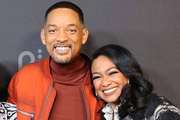 Will Smith and Tatyana Ali in 2022
