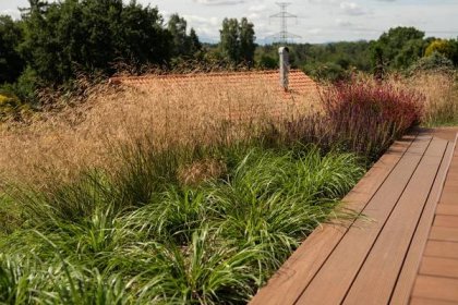 Zahrada s vyvýšenou terasou – Eva Krop