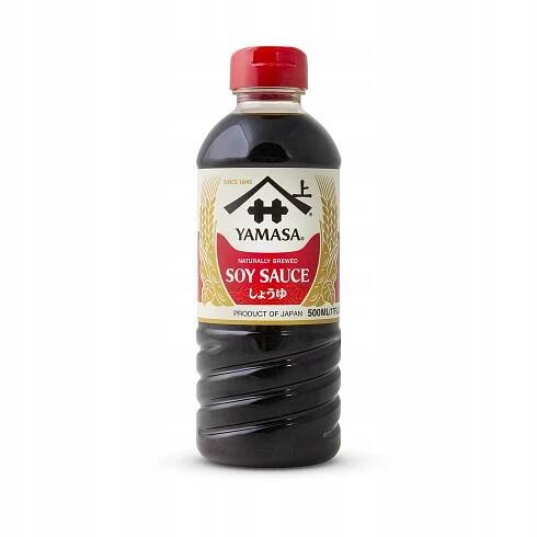 SÓJOVÁ OMÁČKA YAMASA 500 ml na asijské sushi, japonská Značka Yamasa