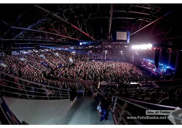 Koncert Elánu téměř vyprodal Tipsport arenu v Liberci