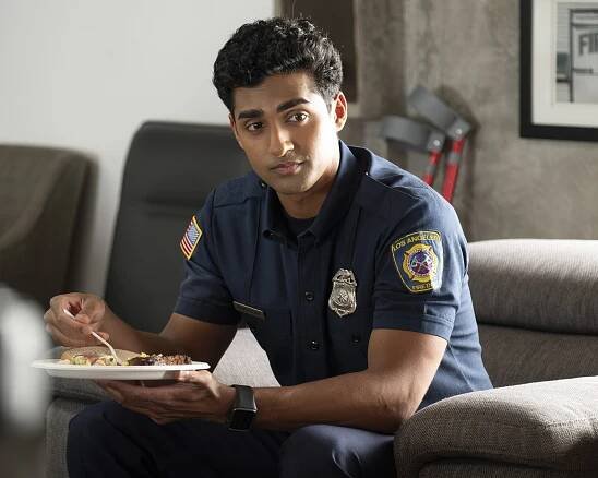 Anirudh Pisharody as Ravi in 9-1-1