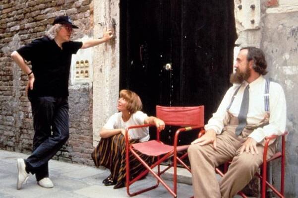Christopher Hampton, Emma Thompson, Jonathan Pryce - V žáru lásky - Z natáčení