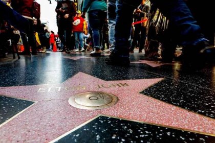 A star on the walk of fame