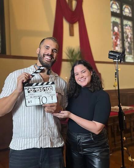 It’s a wrap on The Upper Room. I’m so grateful to the crew who came together to tell this story. More soon!